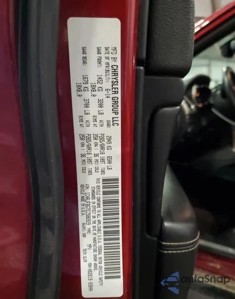 2014 Jeep Grand Cherokee Limited z USA, uszkodzony, nr VIN 1C4RJFBG7EC586929